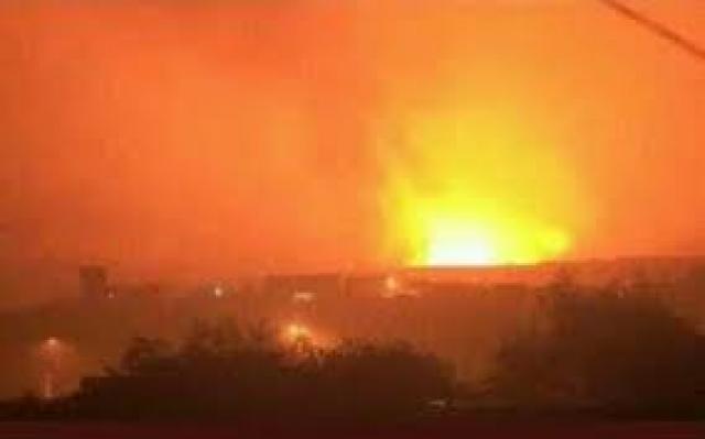 عاجل انفجار عنيف يهز مدينة مأرب وضواحيها ردا على انفجارات صنعاء